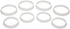 Danco 81086 Slip Joint Washer Assortment, Plastic, White...