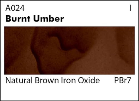 Grumbacher Academy Watercolor Paint, 7.5ml/0.25 Ounce, Burnt Umber (A024)...