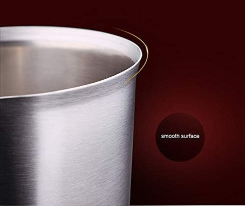 KSENDALO 16oz/2Cup SUS304 Stainless Steel Measuring Cup - Precision Engraved Markings for Liquid, Coffee, Milk & Espresso - 500mL Kitchen Mixing P...