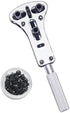 Professional Watch Wrench Screw Repair Set Kit, Watch Band Spring Bar Link Pin Adjustment, Back Case Removal Opener, Battery Cover Changing Replac...