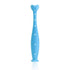 Frida Baby Triple-Angle Toothhugger Training Toddler Toothbrush | Toddler Toothbrush 2 Years and Up, Cleans All Sides at Once | Blue...