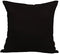 TangDepot Handmade Decorative Solid 100% Cotton Canvas Throw Pillow Covers/Pillow Shams, (26"x26", Black)...