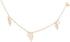 Efulgenz Gold Tone Dainty Ankle Bracelet Pair for Women Indian Anklet Set Payal Boho Beach Barefoot Sandals Feet Statement Jewelry for Women...