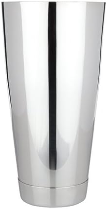 Viski Large Weighted Cocktail Mixer Shaker Tin - Martini Margarita Drink Shakers Cocktail, Stainless Steel Mixing Tumbler, 27 oz - Bartender Acces...