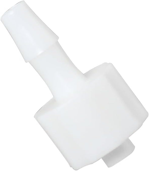 10pcs Female Luer Lock 1/8" PP Hose Barb Adapter for Laboratory Biochemical/Analytical Instruments, Food Machinery and Aquarium Equipment...