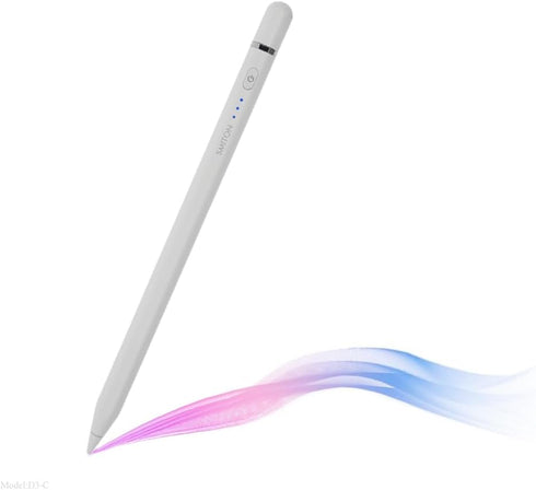 D3-Universal Touch Pen Palm Rejection Active Stylus Pencil for Apple iPad Tablet Cell Phone Touch Screen Pen...