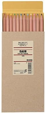MOMA MUJI 12 Colored Pencils...