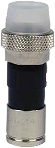 20 Pieces RG6 BELDEN PPC EX6XLWSPLUS Weather Boot Aqua Tight EX series Weather Proof Anti-Corrosion Nickel-Plated Brass Construction Coaxial Cable...