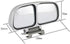 Blind Spot Wide Angle Auxiliary Mirror Car Silver Adjustable Rearview Mirror...