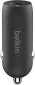 Belkin USB-C Car Charger 18W W/ 4Ft USB-C to Lightning Cable (iPhone Fast Charger for iPhone 11, Pro, Max, XS, Max, XR, X, 8, Plus, iPhone SE 2020...