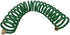 PVC Hose Recoil Hose Garden Hose EVA Curly Water Hose with Brass Connectors Watering Hose Coil Plastic Spring Hose Resistant Garden Coil Hose Self...