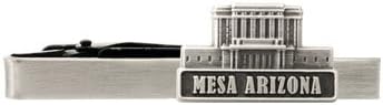 Silver Tie Clip by Ringmasters | LDS Temple Tie Clips for Men with Antique Silver Finish | Suit Accessories for Weddings, Church, & Formal Events ...