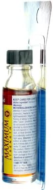 Anbesol Maximum Strength Instant Pain Relief Liquid 0.41 oz (Pack of 3)...