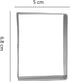 Door Frame Cookie Cutter Set - 2 Piece - 4.5” Door Frame, 2.7” Rectangle - Stainless Steel...