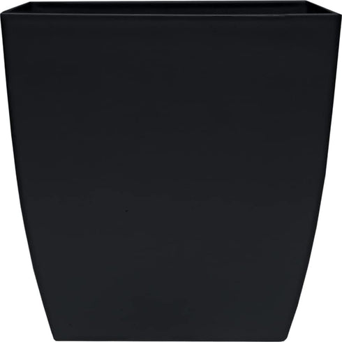 The HC Companies 8 Inch Aria Square Self Watering Planter - Plastic Plant Pot for Indoor Outdoor Plants Flowers Herbs, Matte Black...