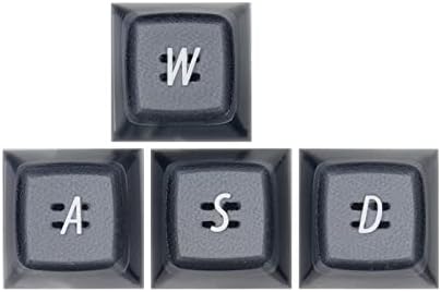 Idobao Translucent Backlight EMA Keycap Sets for ESC,W,A,S,D and Arrow Keys Clear Translucent with Blank/Top Print Socket Face Cartoon PBT Keycaps...