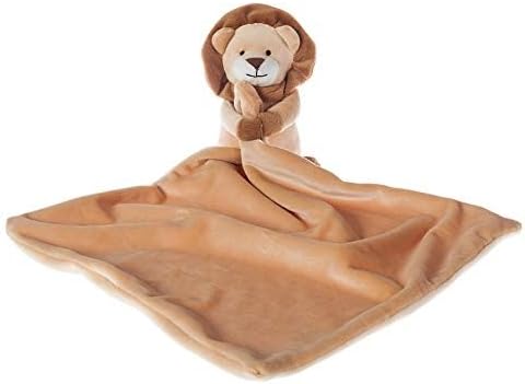 Apricot Lamb Stuffed Animals Security Blanket Yellow Lion Infant Nursery Character Blanket Luxury Snuggler Plush(Yellow Lion, 13 Inches)...