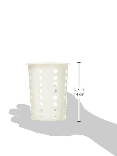 Winco Flatware Cylinder, Plastic White Medium...
