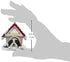 Shih Tzu Black and White Ornament A Great Gift For Shih Tzu Owners Hand Painted and Easily Personalized "Doghouse Ornament" With Magnetic Back...