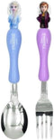 Frozen Fork and Spoon Flatware Set with Elsa and Anna on the Top...