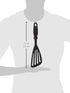 Norpro Grip-EZ Long Spatula, One Size, Black...