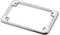 Slim Rim Chrome Motorcycle License Plate Frame...