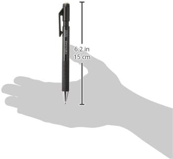 Kokuyo Mechanical Pencil, Enpitsu Sharp Type S, 0.9mm, Black (PS-P200D-1P)...