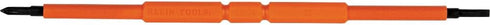 Klein Tools 13157INSP Insulated Double-Ended Screwdriver Replacement Blades, Slotted and Phillips, for Cat. Nos. 32584INSR, 32581INS, 2-Pack...