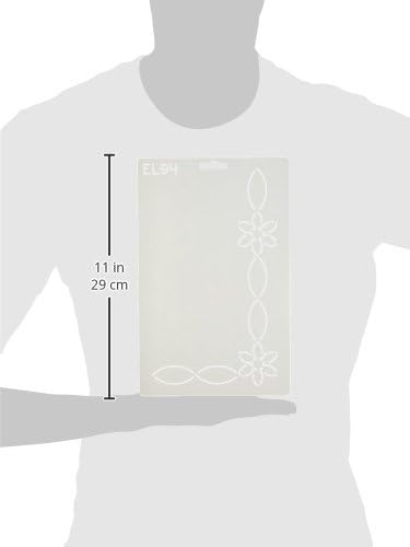 Quilting Creations Starflower Chain Border and Corner Quilt Stencil...