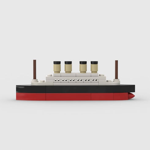 Titanic Break MOC Building Blocks,Cruise Ship Shipwreck DIY Boat Blocks Building Toys Gifts for Kids-56PCS...