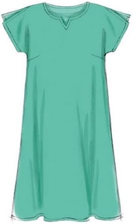 McCall Pattern Company M6971 Women's Top, Tunic, Dress, Shorts and Pants, Size RR "18W-20W-22W-24W"...