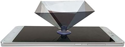Arinda 3D Hologram Pyramid Display Projector Video Stand Portable for Smart Mobile Phone...