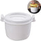 Microwave Rice Cooker, Food Grade Portable Microwave Steamer for Rice, Microwave Steamer for Vegetables, Microwave Cookware (S)...