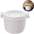 Microwave Rice Cooker, Food Grade Portable Microwave Steamer for Rice, Microwave Steamer for Vegetables, Microwave Cookware (S)...
