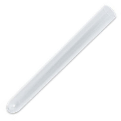 16x125mm Plastic Test Tube Set with Caps and Rack, Polypropylene, Natural Tubes, Red Caps, and Cardboard Rack, Karter Scientific (Pack of 25)...