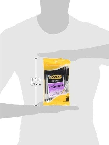 Bic Cristal Xtra-Smooth Ball Pen - 10 plus 2 Bonus Pack (12 count) - Red Medium Point Ballpoint Pen...