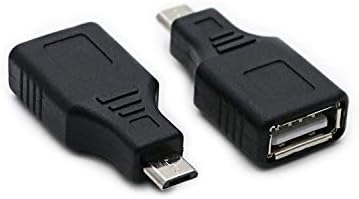 2 Pack USB 2.0 Micro USB Male to TYPE A Female OTG Adapter Connector Converter Coupler...
