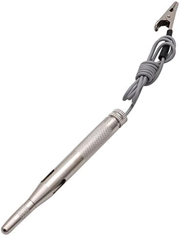 Silver 6V 12V 24V Auto Car Motorcycle Circuit Tester Gauge Test Voltmeter Circuit Testers Tools and Home Improvement...