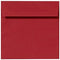 LUXPaper Square Invitation Envelopes | Peel & Press | 8" x 8" | Ruby Red | 80lb. Text | 50 Qty...