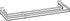 Kirsch 6223 Double Curtain Rods 28" - 48"...