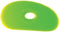 Sherrill Mudtools Shape 1 Polymer Rib for Pottery and Clay Artists, Green Color, Medium...