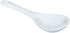 6 pcs Porcelain Egg Spoons Ceramic Spoons 4.7 inch Coffee Dessert Yogurt Tea Milky Tea White...