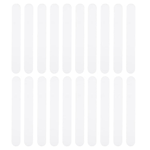 25pcs Depressors Stir Sticks Reusable Applicator Sticks Stirring Stick Tool for Laboratory White Plastic Scraper...