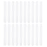 25pcs Depressors Stir Sticks Reusable Applicator Sticks Stirring Stick Tool for Laboratory White Plastic Scraper...