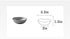 Classic Matte Ceramic Sauce Dishes Sushi Dipping Bowls Appetizer Plates with Irregular Ddge for Kitchen3.2'' (Set of 4)...