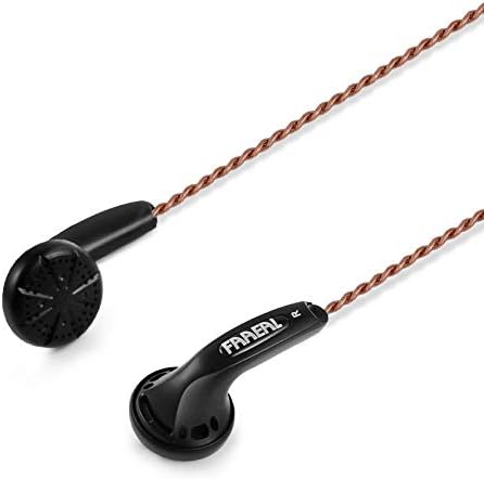 FAAEAL Headphones Iris 2.0 Without Mic Version,Wired Earphones with 3.5mm Plug,Durable Wired Ear Buds with Dynamic Crystal Clear Sound,Good Bass E...