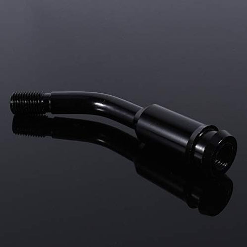 Qiilu Shift Knob Extender, 5in Car Shift Knob Extender Straight Gear Shifter Lever Extension for T4 1990-2003 Black...