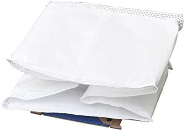 5 Pack Dust Bags For Yeedi Vac / Yeedi Vac 2 PRO Station,For Ecovacs DEEBOT OZMO T8 AIVI T8 Max and T8 Series/N8 Pro Plus/ N8 Pro Vacuum Cleaner R...