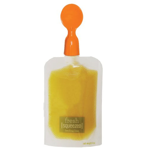 Infantino Couple a Spoons, Baby Food Pouch Toppers with Travel Case, No-Leak Spoons for Baby Puree Food, 2-Pack...