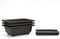 C CRYSTAL LEMON 3 Pack, Bonsai Pots, Bonsai Tree Pots with Trays - Built in Mesh, Six Inch Large Planters Durable Shatter Proof Poly-Resin...